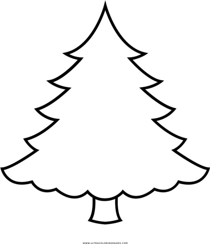 Елка рисунок