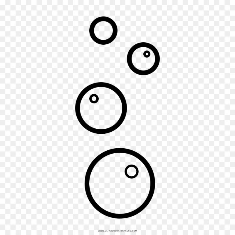 Мыльные пузыри раскраска