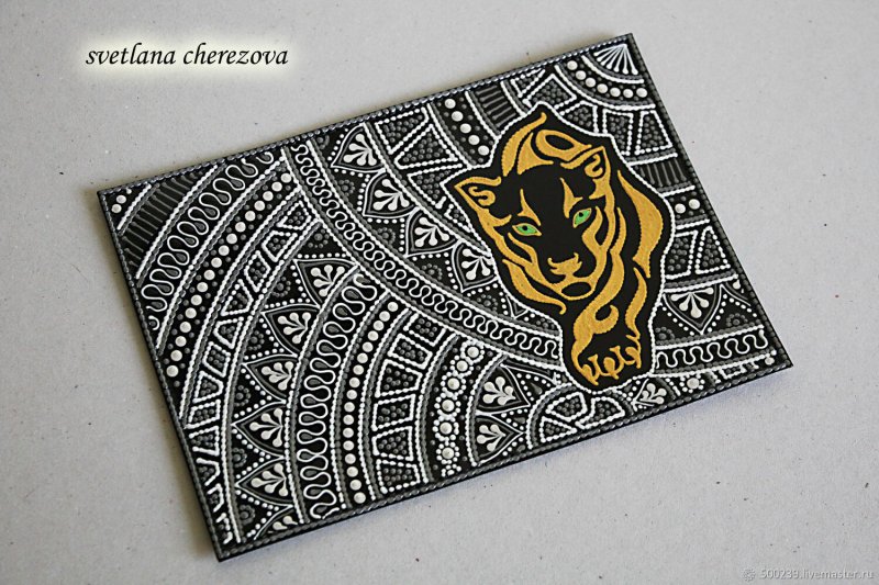 Точечная роспись паспорта