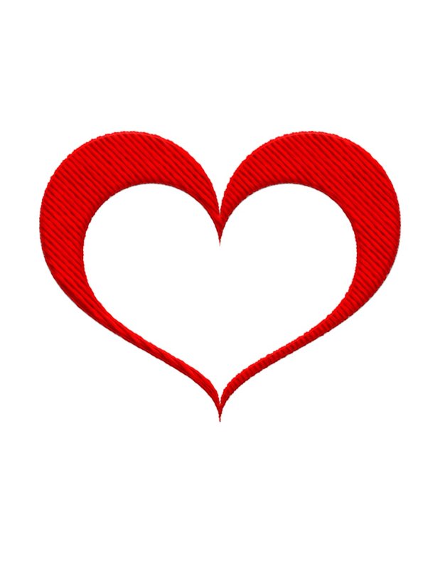 Трафареты для 3д ручки сердце