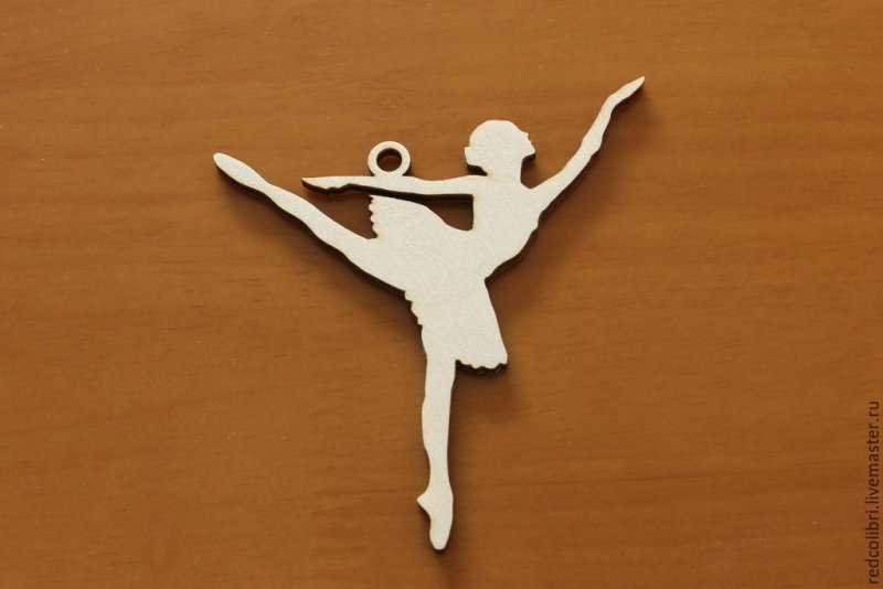 Балеринки из дерева