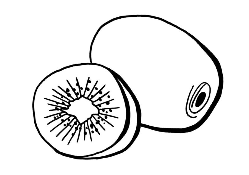 Киви киви раскраска