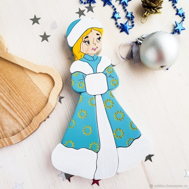 Снегурочка поделка для детей