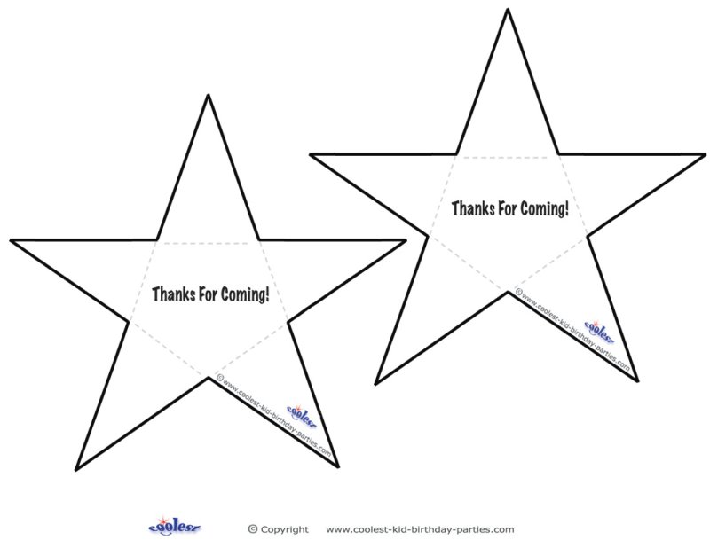 Макет звезды