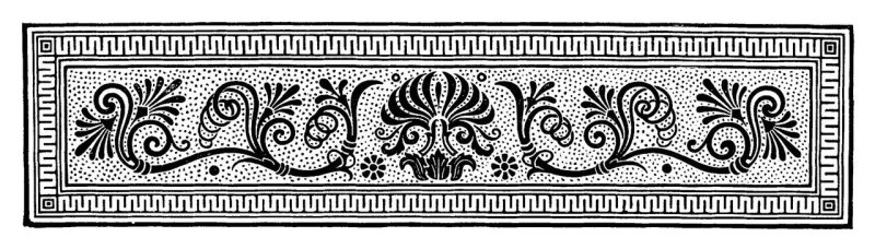 Римский орнамент Меандр