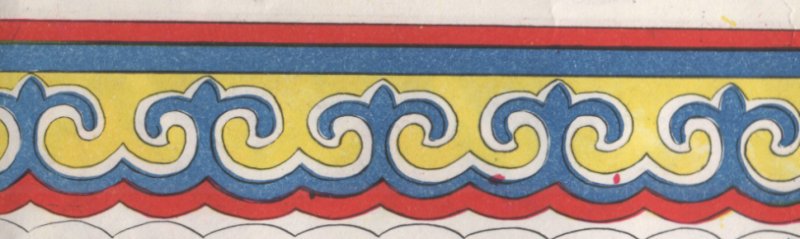 Улзы Бурятский орнамент