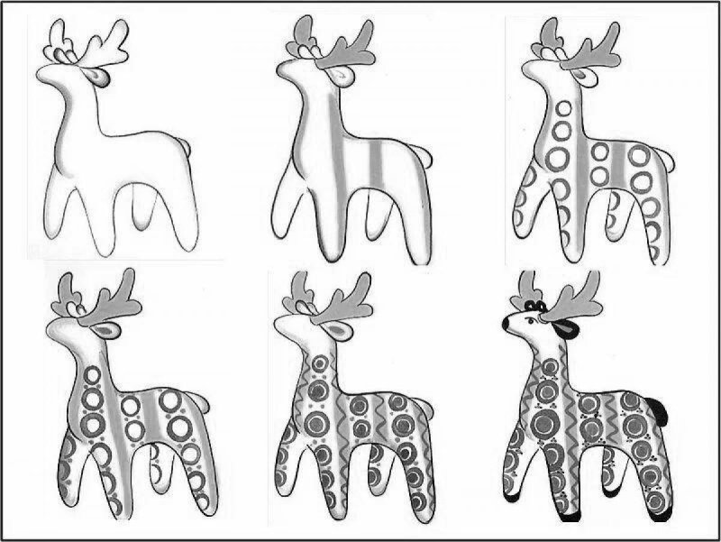 Роспись Олешка