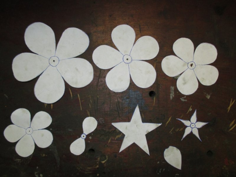 Заготовки для кованой розы