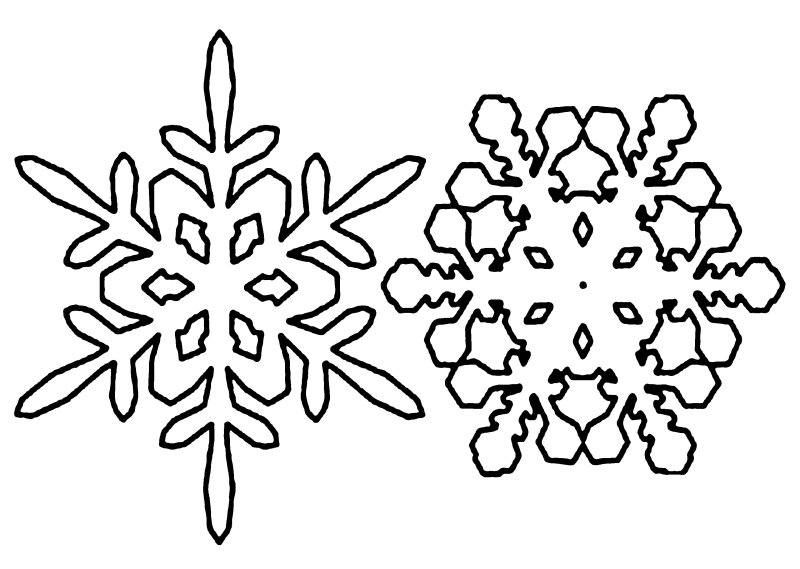 Снежинка рисунок