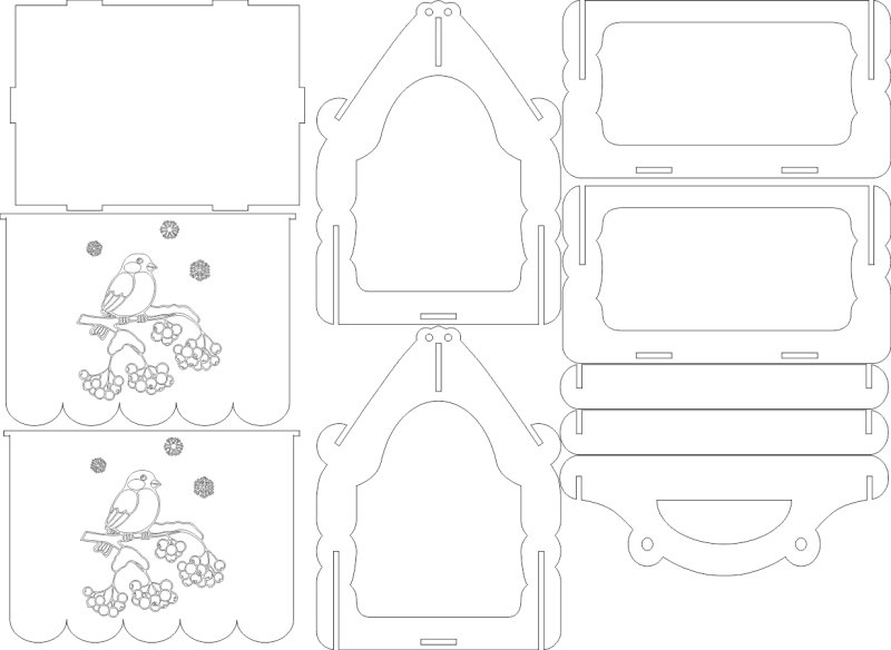 Чертежи для лазерной резки