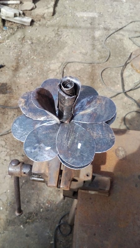 Заготовки для кованой розы