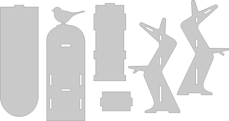 Макеты для лазерного станка