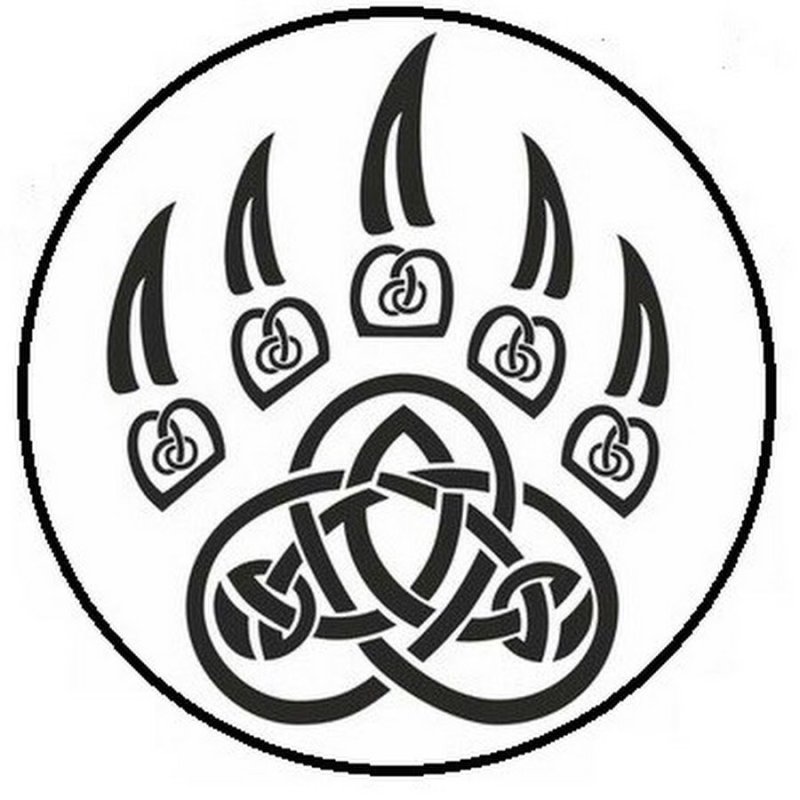 Славянские символы медвежья лапа