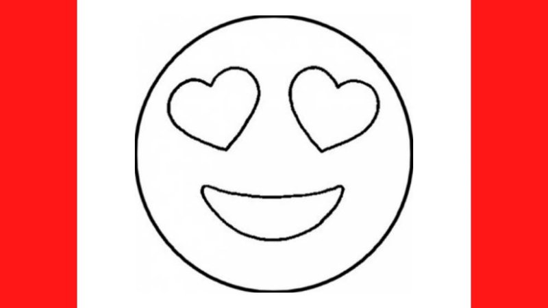 Смайлики раскраска