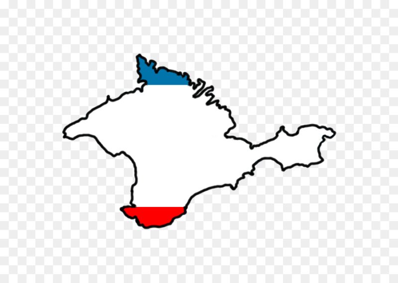 Крым очертания полуострова
