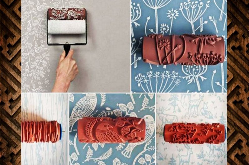 Фактурные валики для покраски