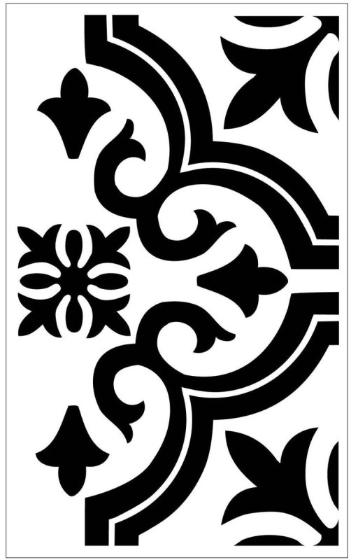 Трафарет узоры