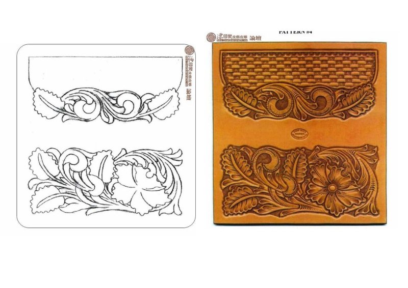 Узоры Шеридан для тиснения