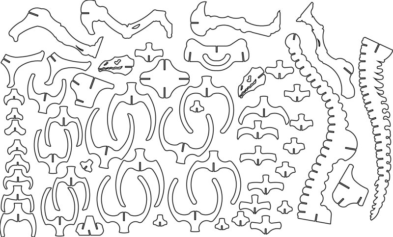 Трафареты для лазерной резки