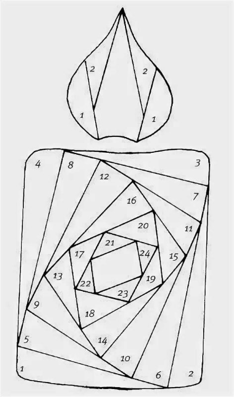 Техника Айрис фолдинг для начинающих мастер класс