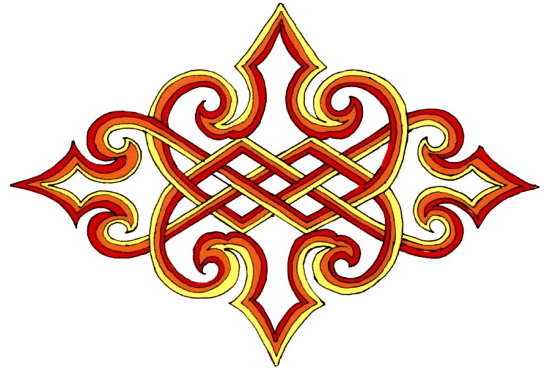 Тыва орнаменты Хээлер