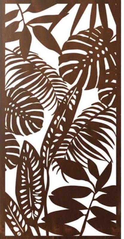 Тропические листья орнамент