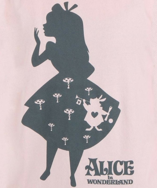 Алиса трафарет