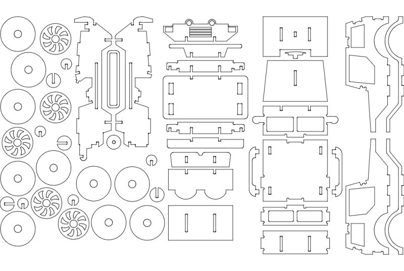 Раскрой для лазерной резки