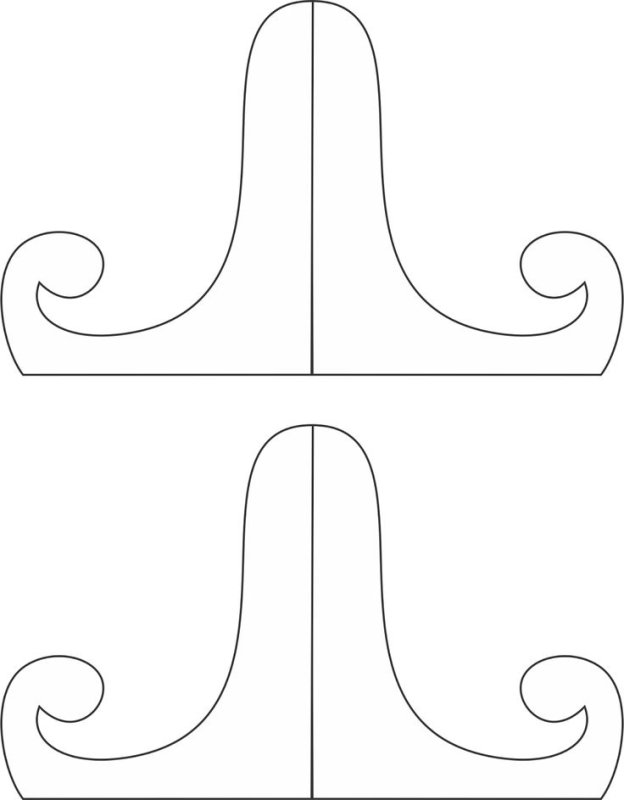Подставка из бумаги для поделки