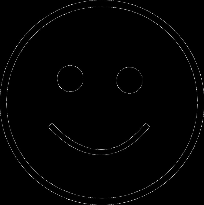 Смайлик контур