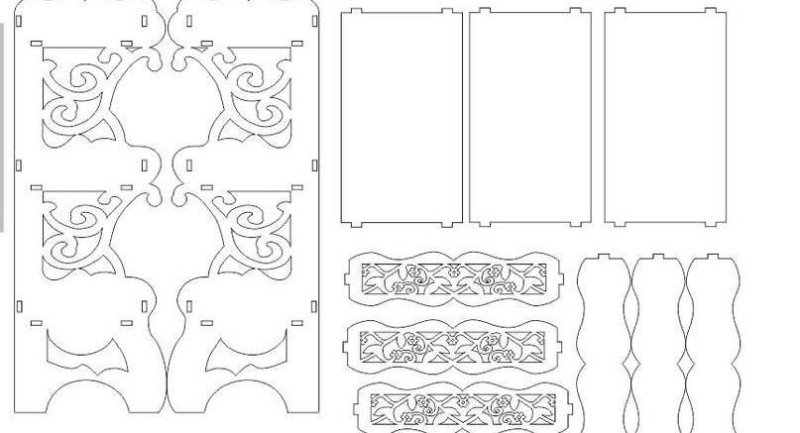 Чертежи для лазерной резки