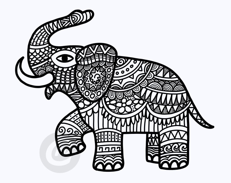 Индийские узоры