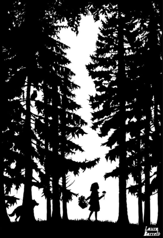 Трафареты. В лесу