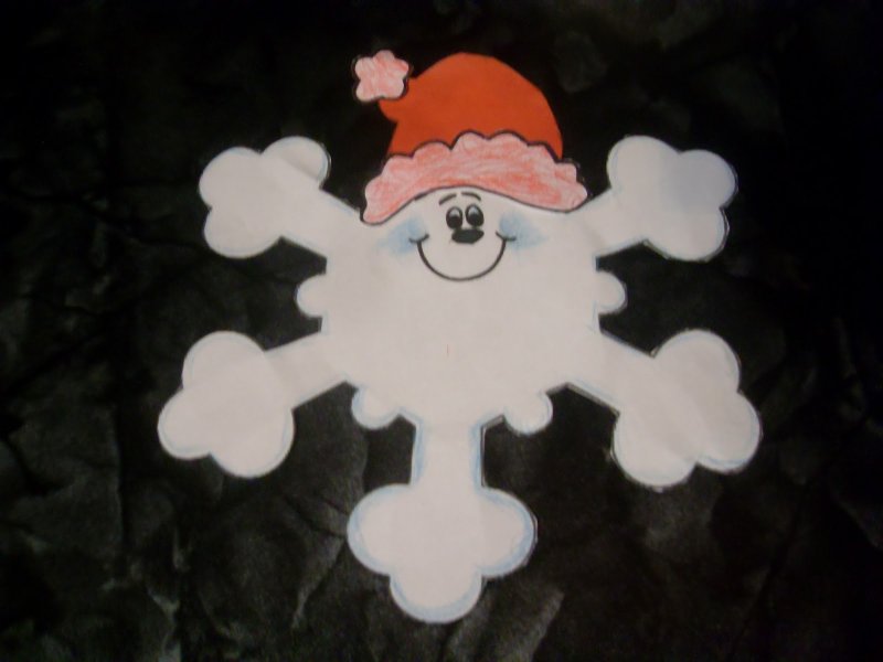 Веселые снежинки