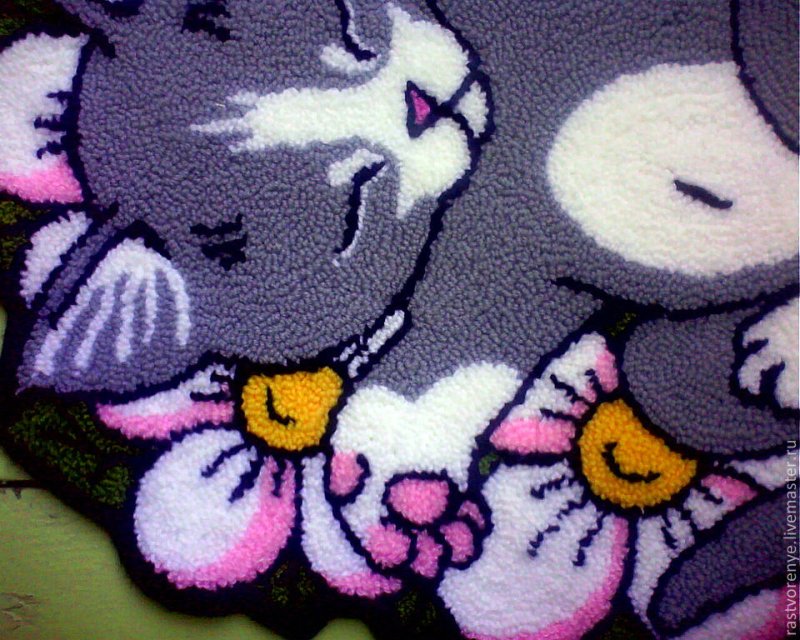 Ковровая вышивка