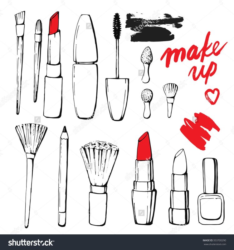 Скетчинг косметика