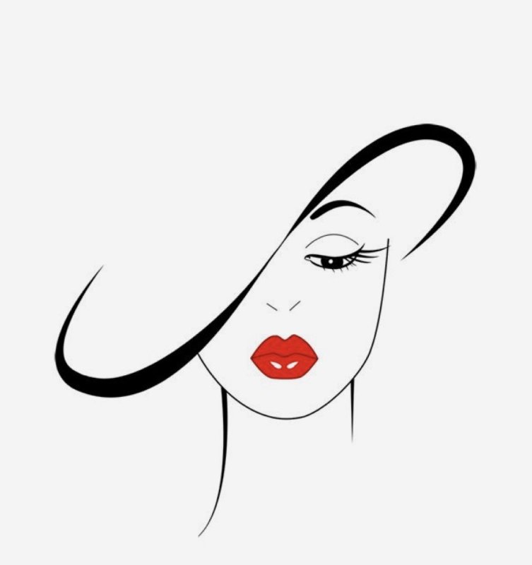 Очертания лица