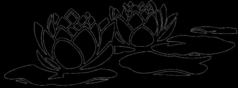 Трафареты цветов для декора