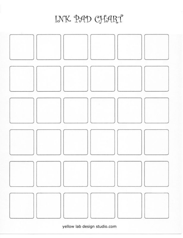 Палитра для выкраски маркеров