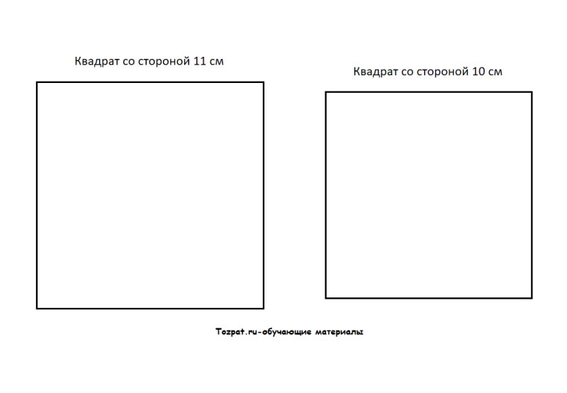 Шаблон квадрата