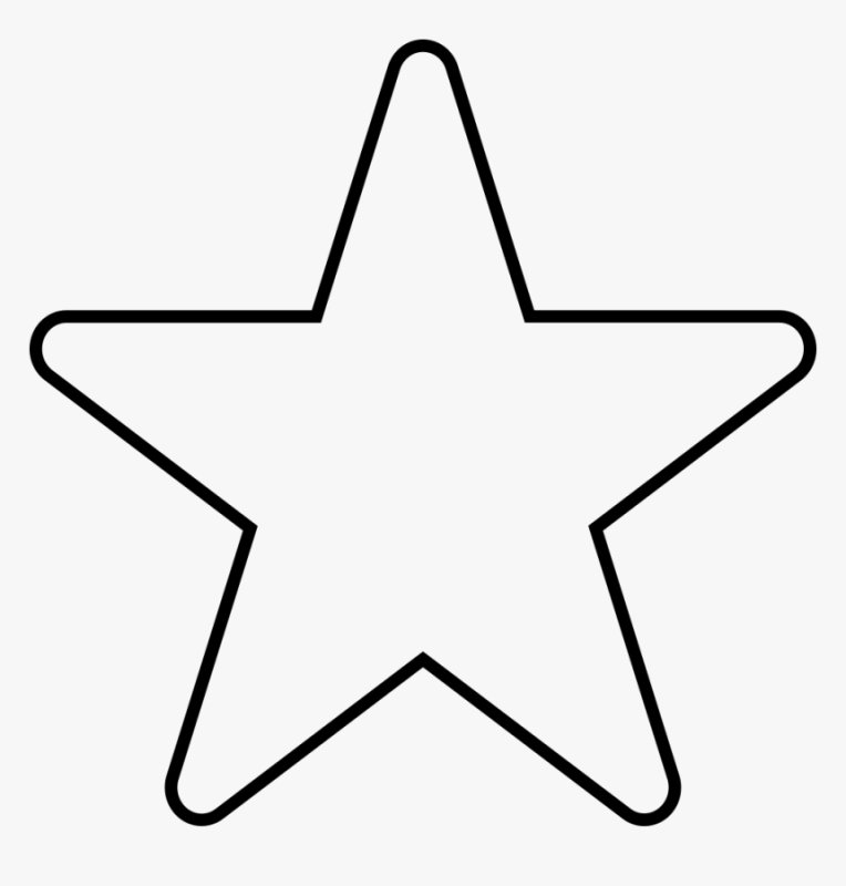 Звёздочки трафареты для вырезания