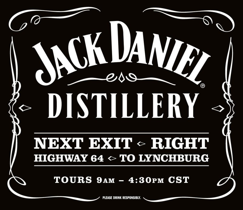 Jack Daniels надпись