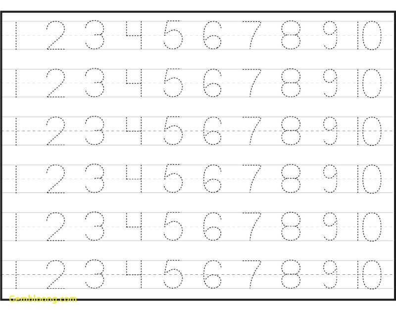 Математика цифры от 1 до 10 прописи для дошкольников