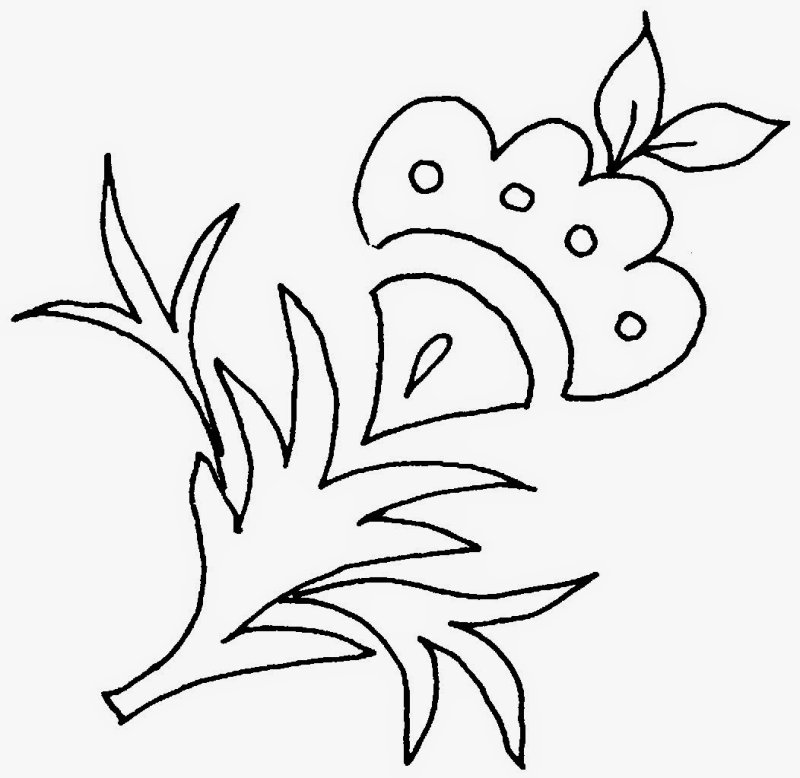 Татарский орнамент раскраска для детей