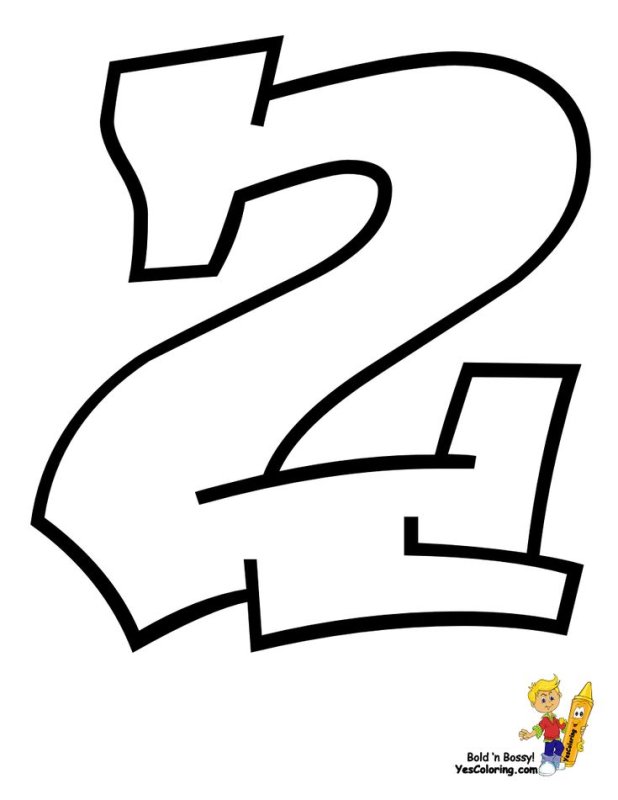 Граффити цифры