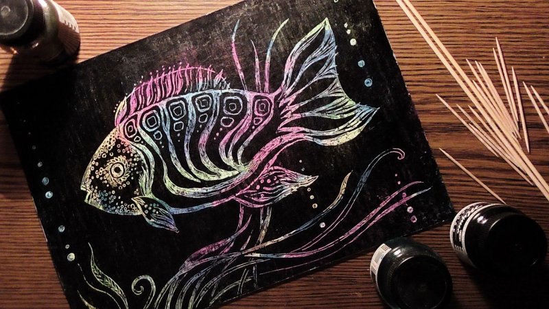 Тарабильдене граттаж