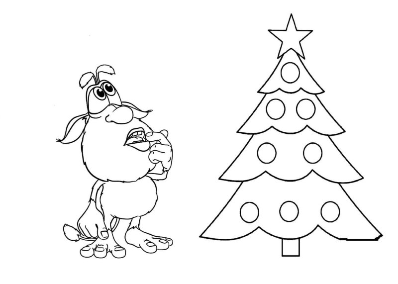 Буба картинки для раскраски