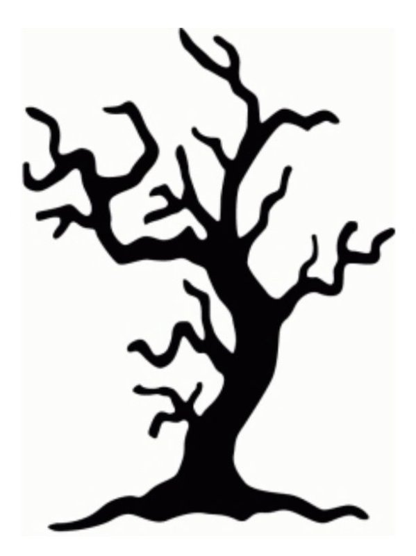 Трафарет "дерево"