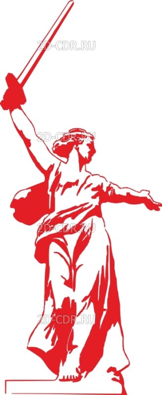 Вытынанка Родина мать Мамаев Курган