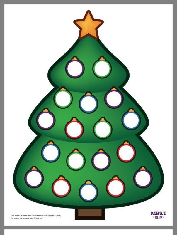 Пластилиновые заплатки для малышей елка